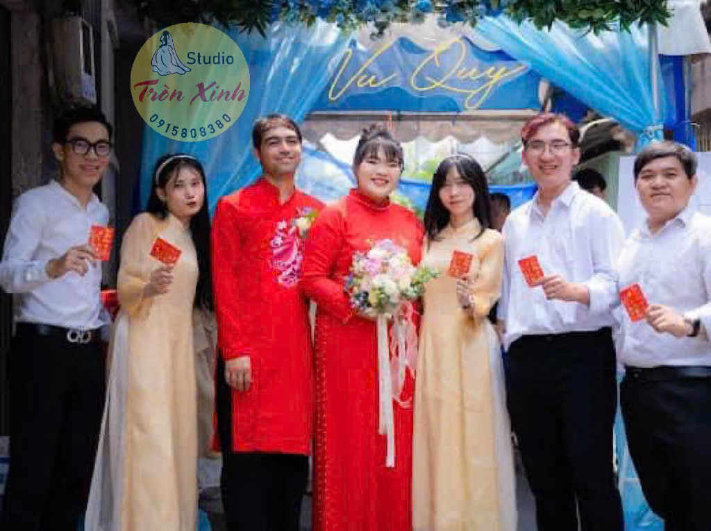 Áo dài dâu rể plussize sang trọng thanh lịch xinh đẹp